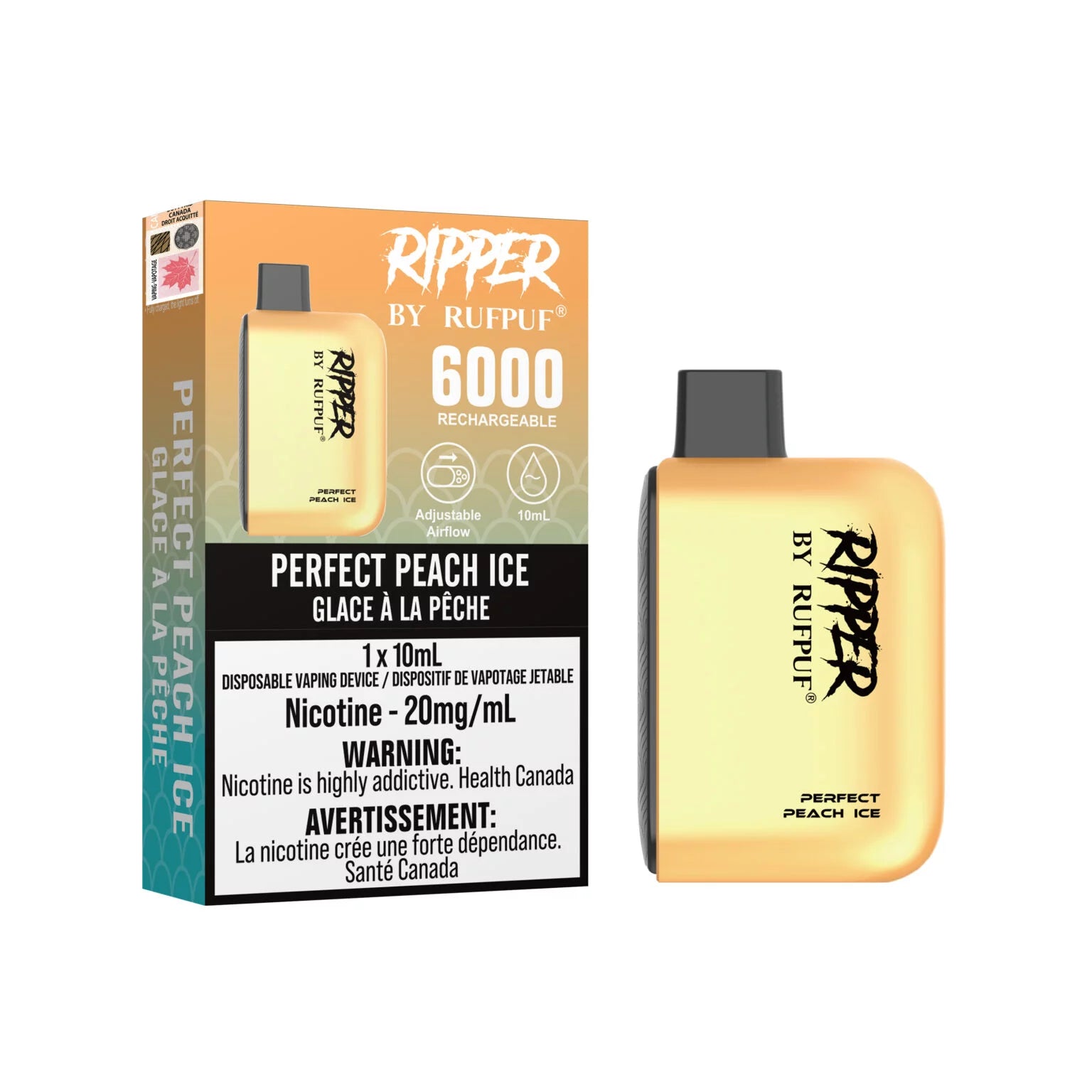 Ripper 6000 20mg disposable