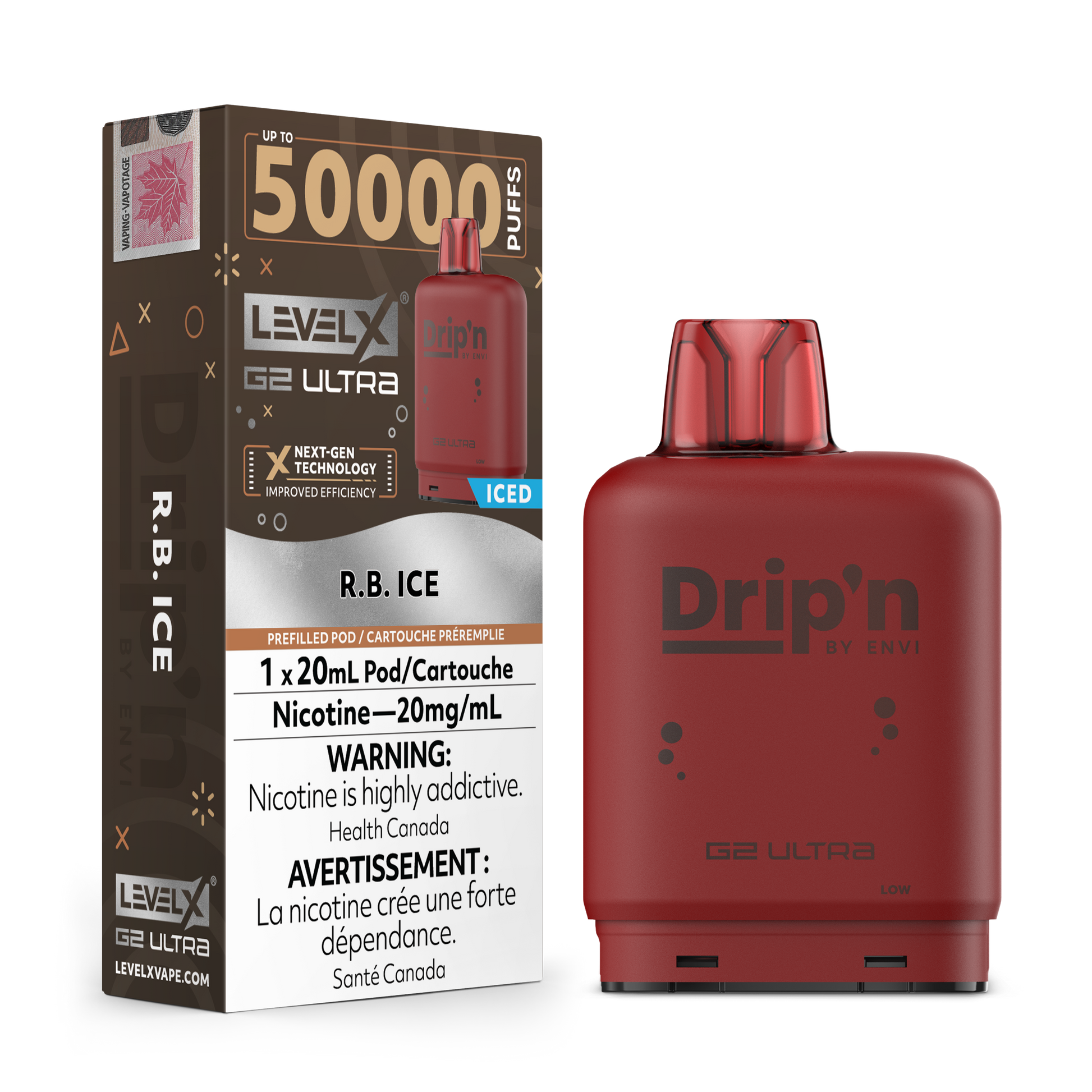 Drip’n Level X pod 50k G2 Ultra