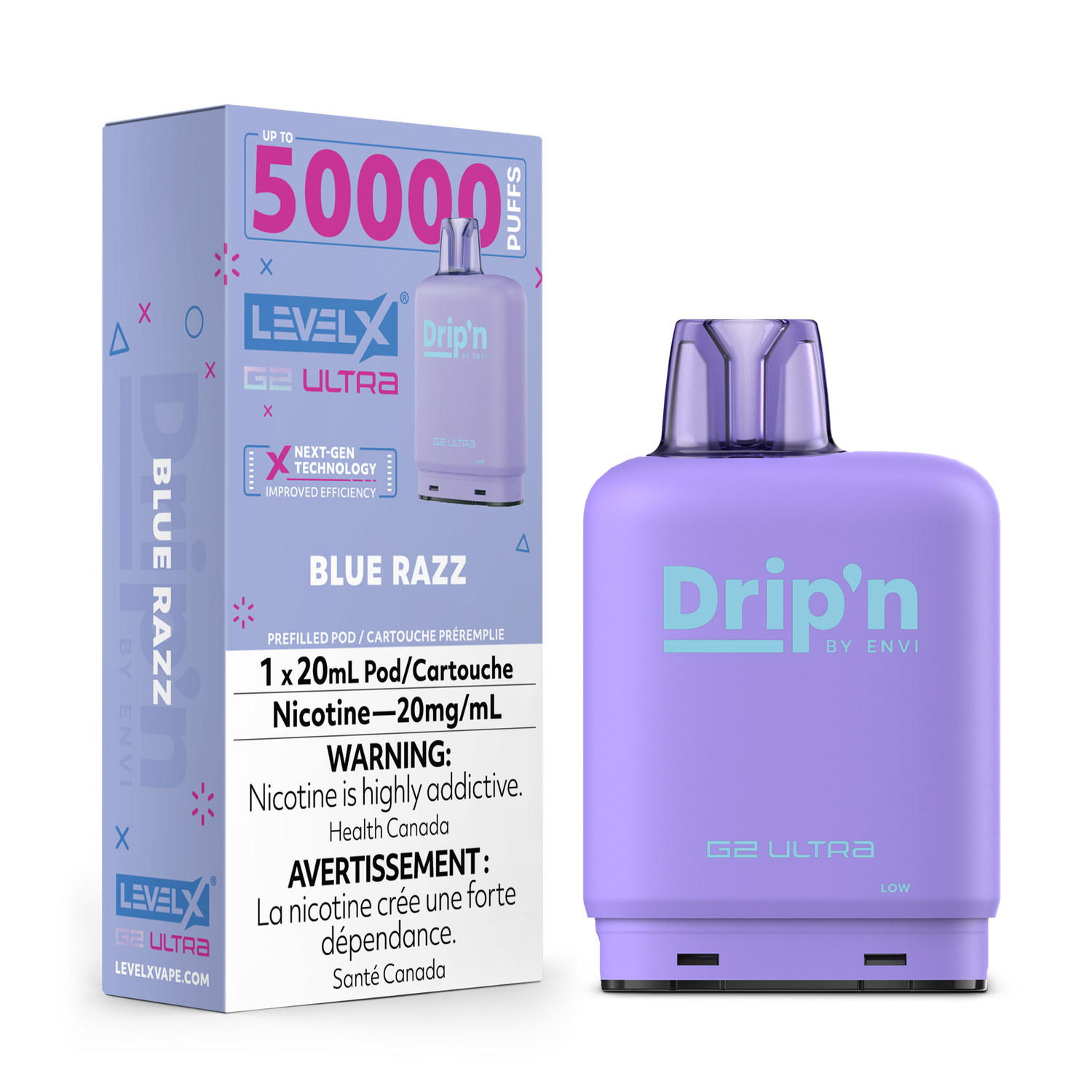 Drip’n Level X pod 50k G2 Ultra