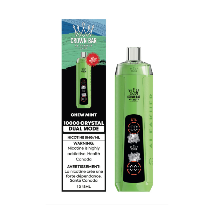 Crown Bar AL FAKHER 10k Crystal Vape Zone & Smokers Accessories Crown Bar AL FAKHER 10k Crystal Vape Zone & Smokers Accessories