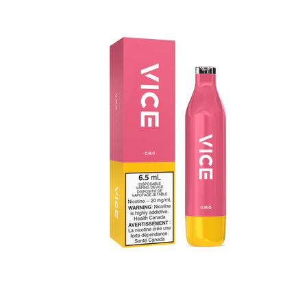 Vice 2500 puff disposable 20mg Orange Mango Guava O.M.G