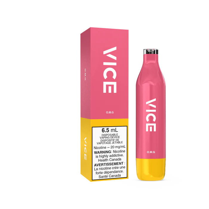 Vice 2500 puff disposable 20mg Orange Mango Guava O.M.G