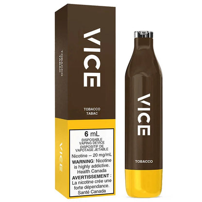 Vice 2500 puff disposable 20mg Tobacco