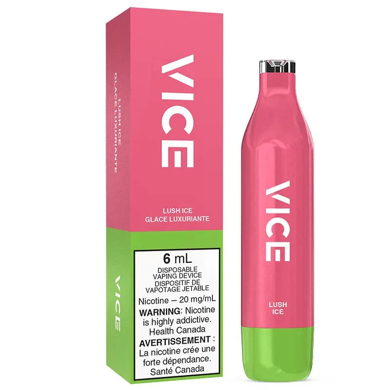 Vice 2500 puff disposable 20mg Lush ice