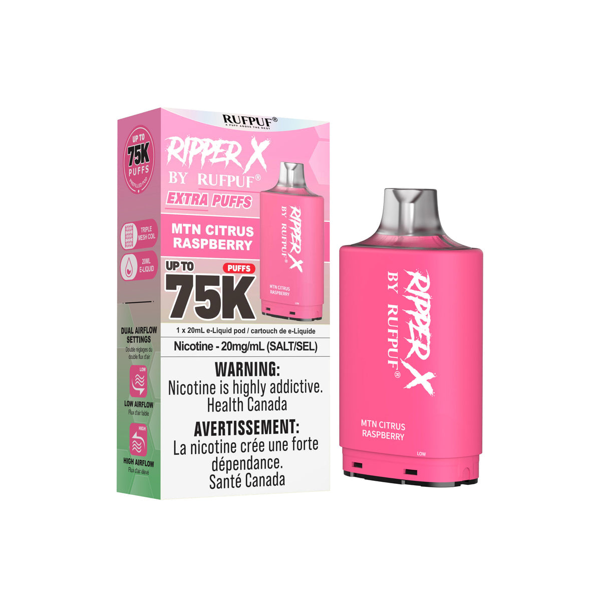 Ripper x 75k pods