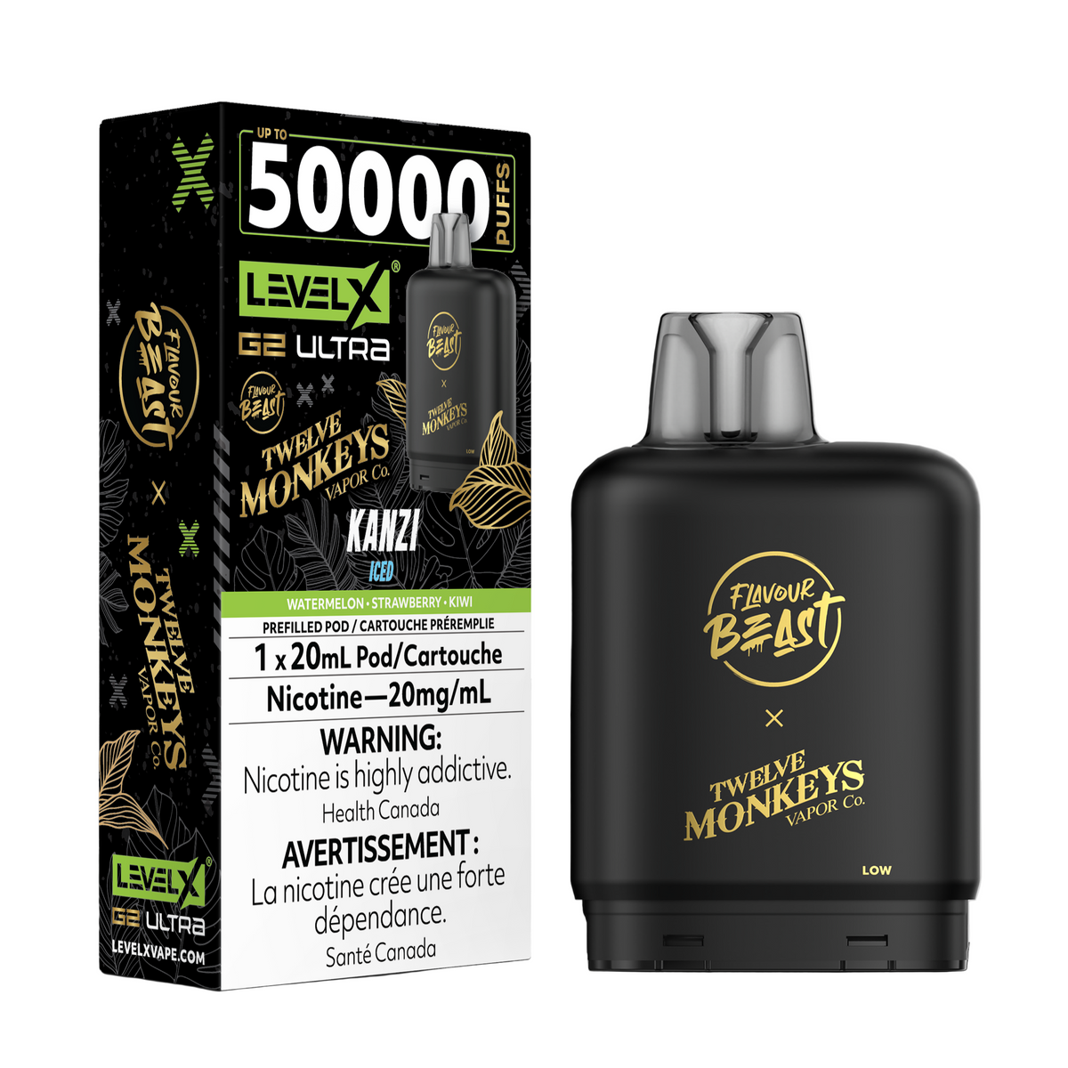 Flavour Beast Level X - G2 Ultra 50k Pods
