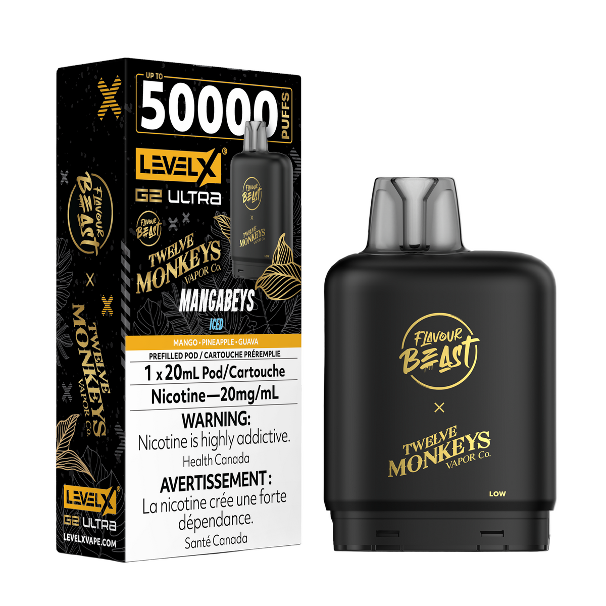 Flavour Beast Level X - G2 Ultra 50k Pods