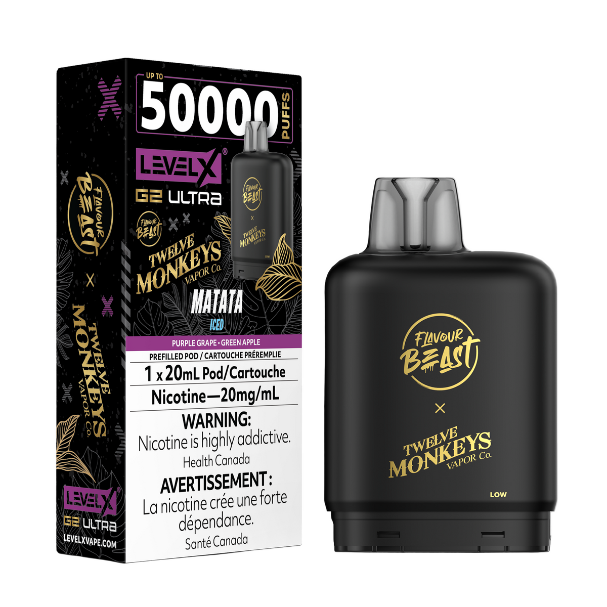 Flavour Beast Level X - G2 Ultra 50k Pods