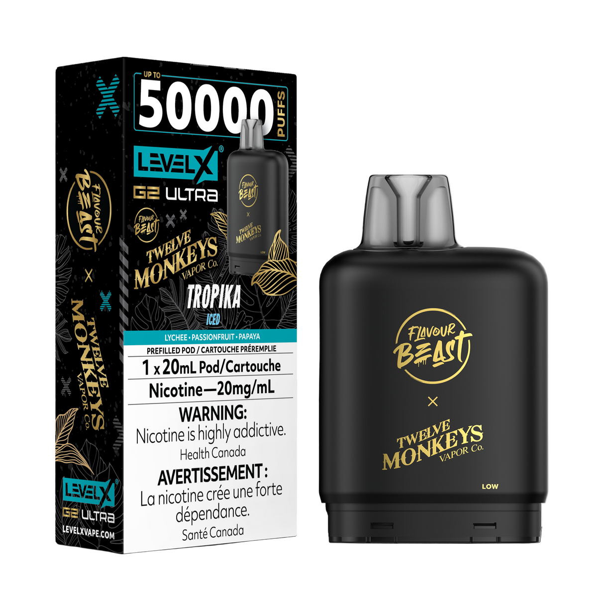 Flavour Beast Level X - G2 Ultra 50k Pods