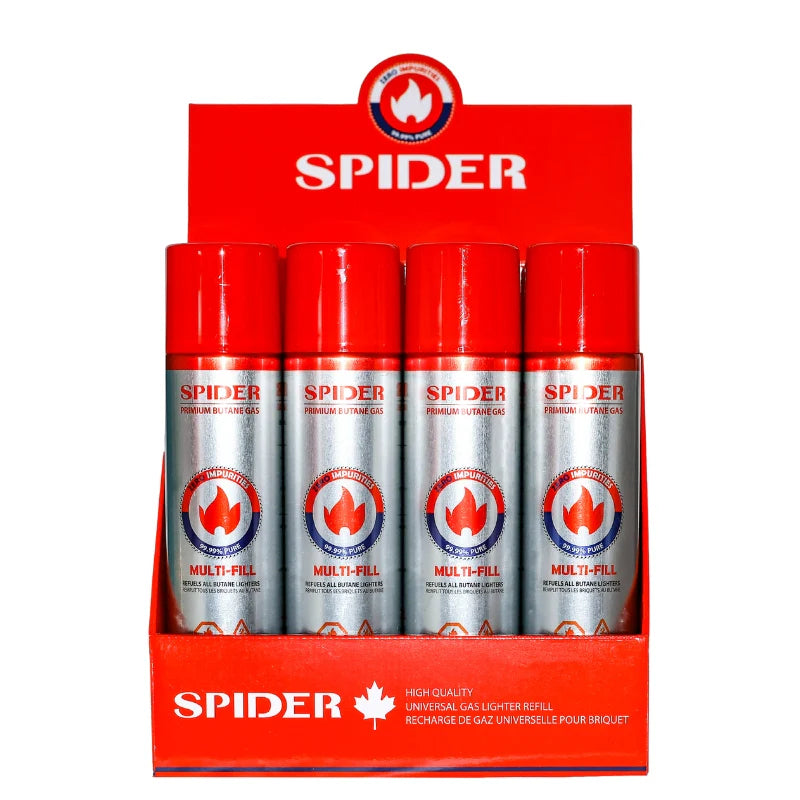 Spider Premium Butane Gas