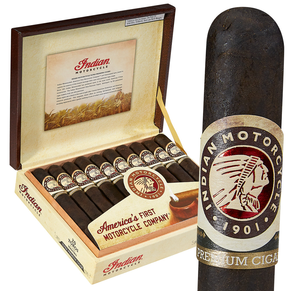 Indian Motorcycle Cigars Maduro Toro Full Pack