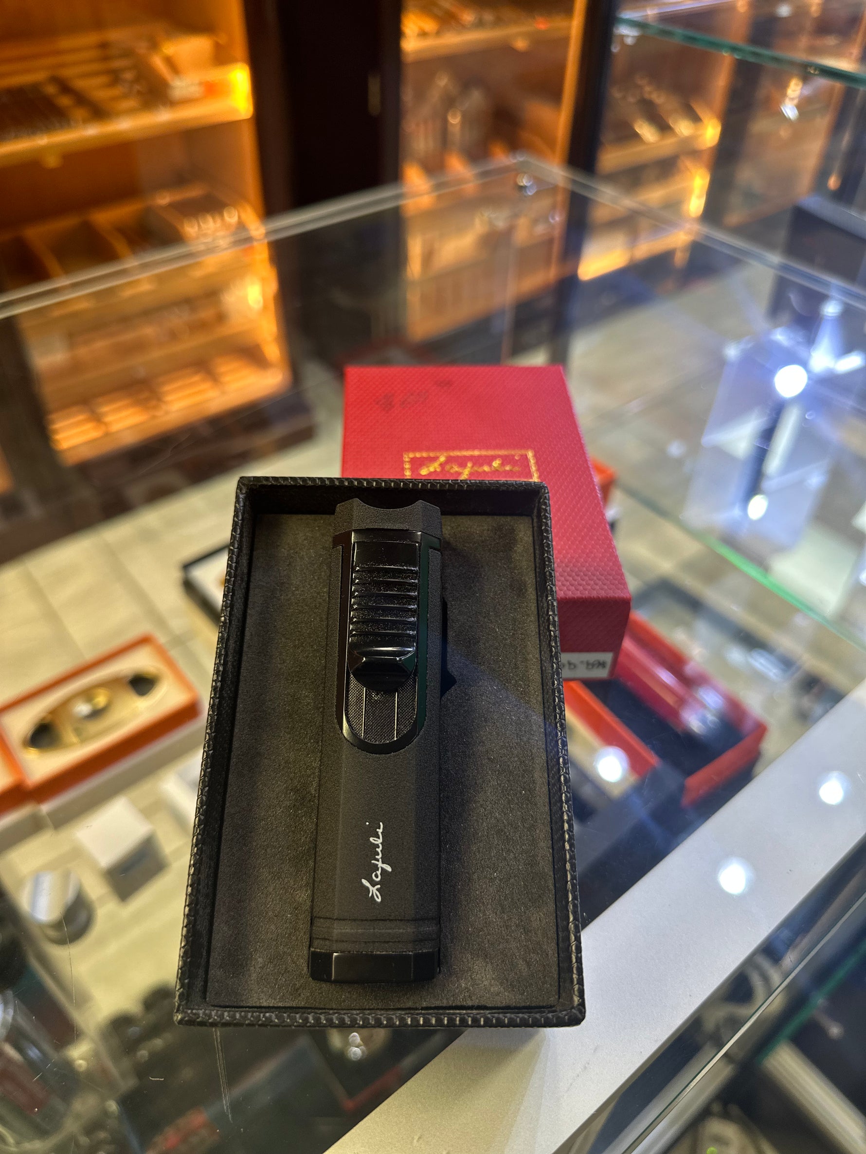 Lafuli-torch-black-cigar-punch 