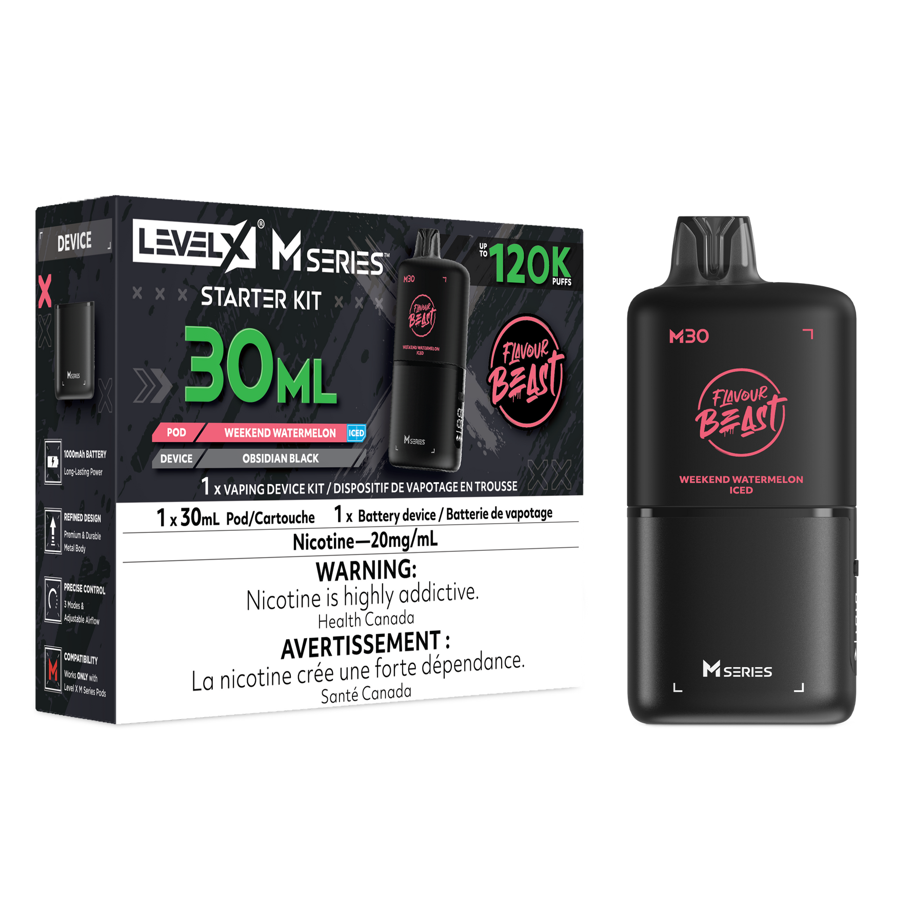 Level X M Series 30mL Starter Kit