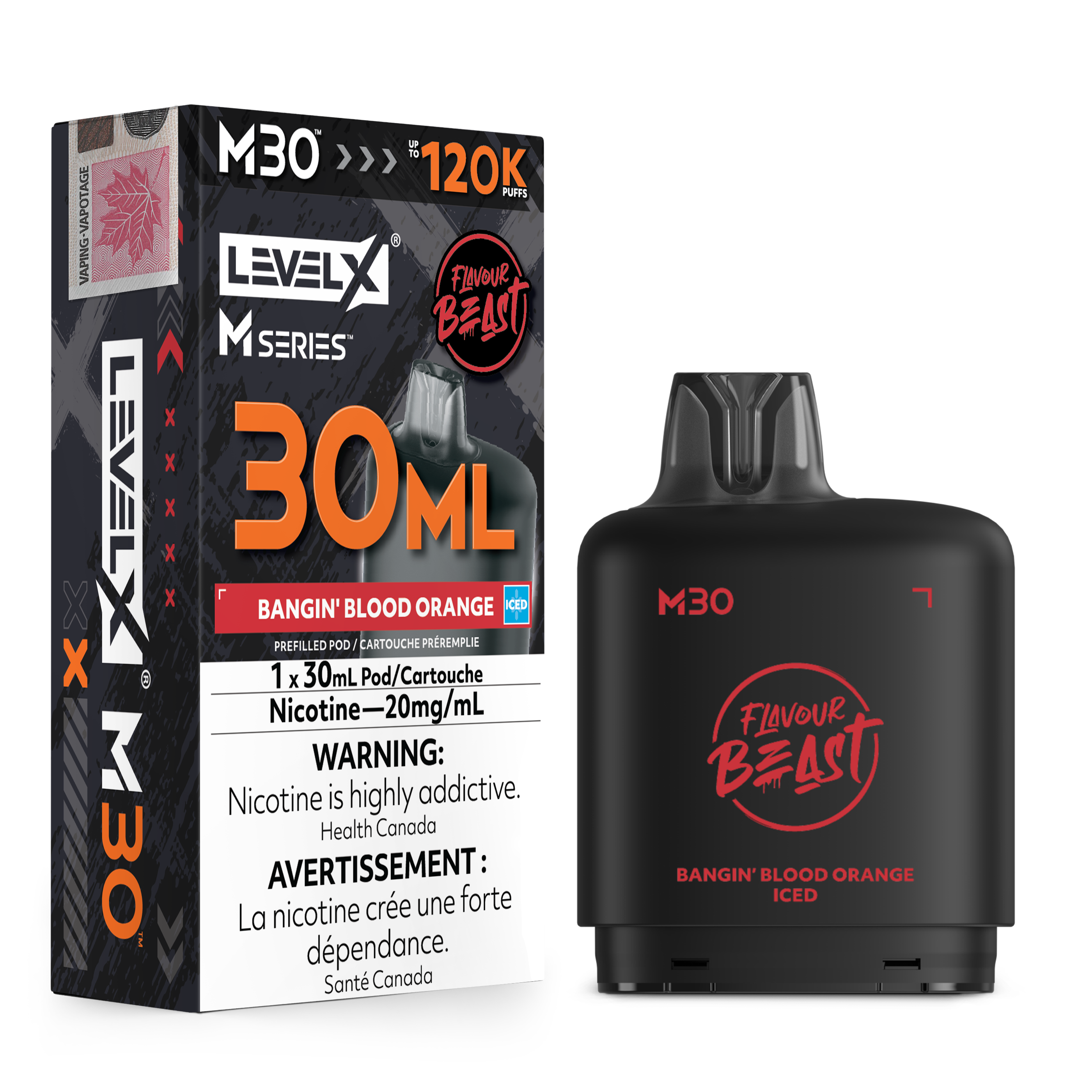 Level X M Series 30mL 120K Replacement Pod