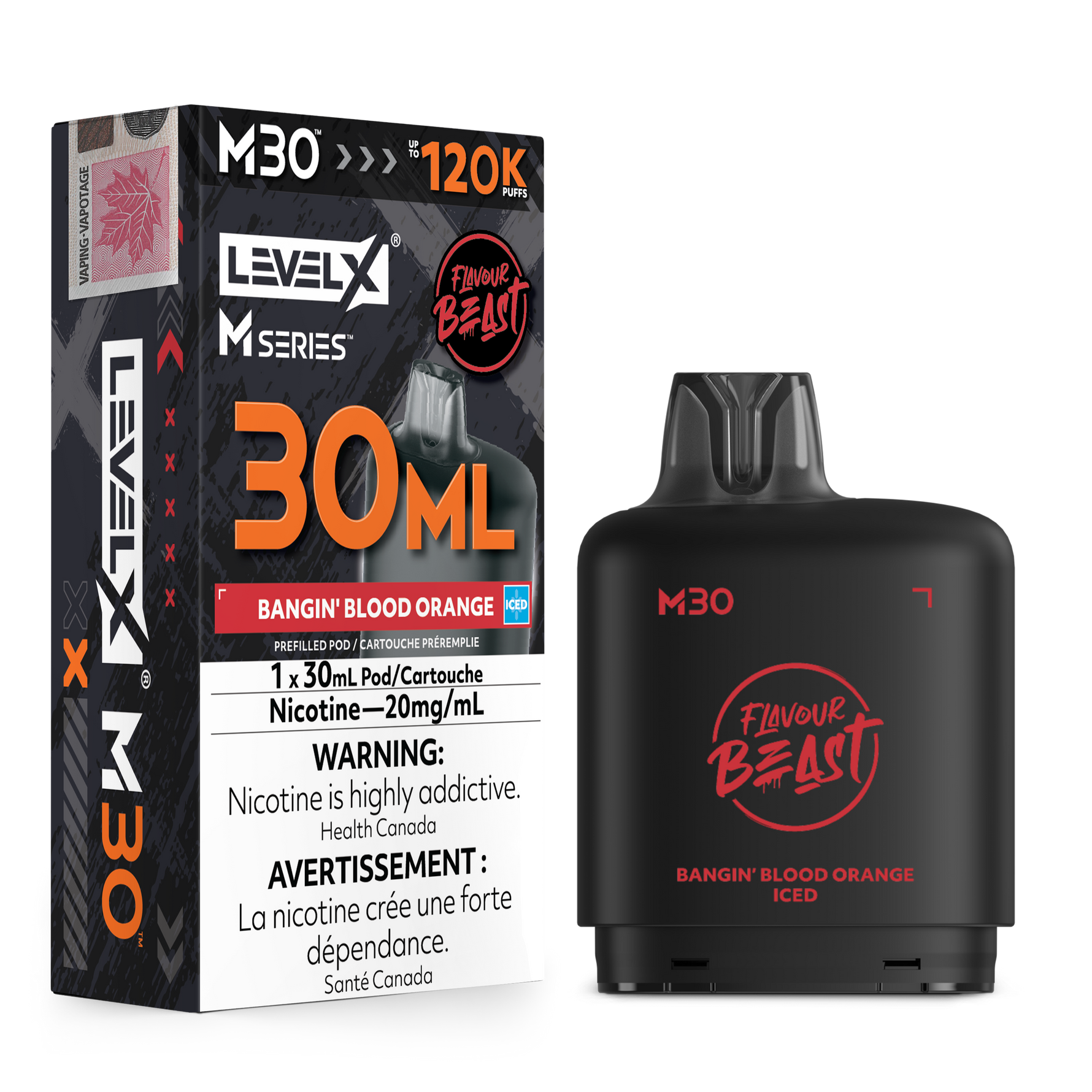 Level X M Series 30mL 120K Replacement Pod