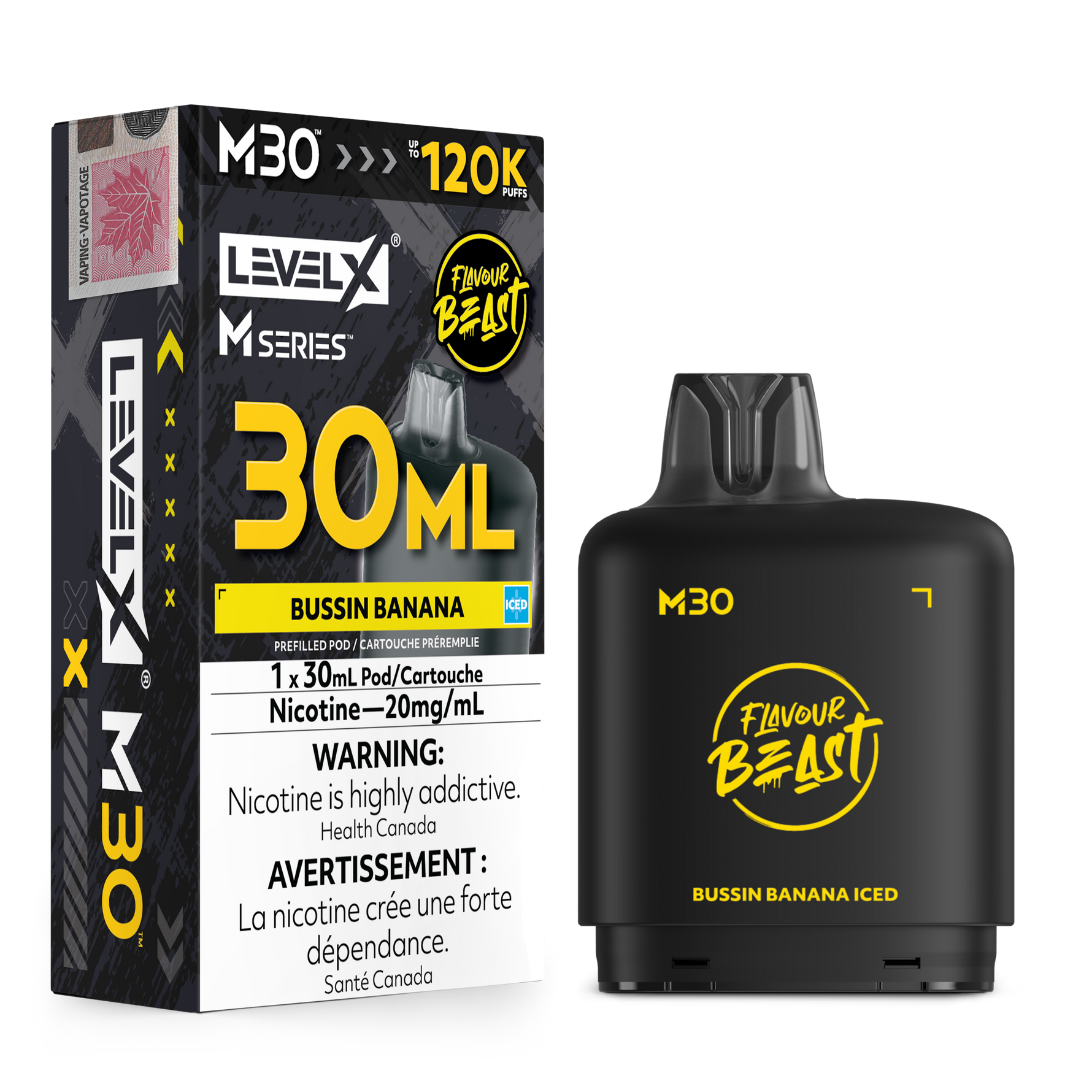 Level X M Series 30mL 120K Replacement Pod