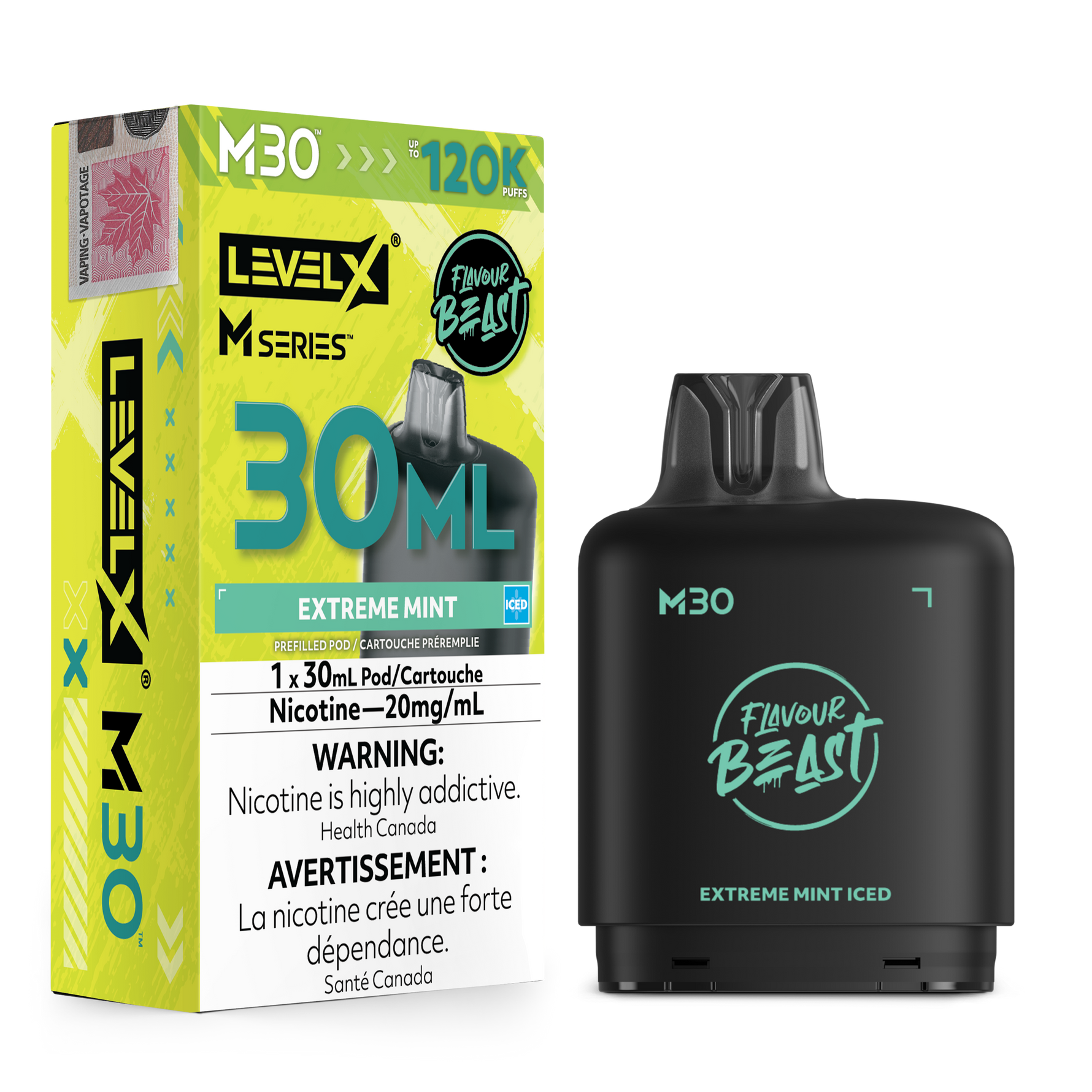 Level X M Series 30mL 120K Replacement Pod