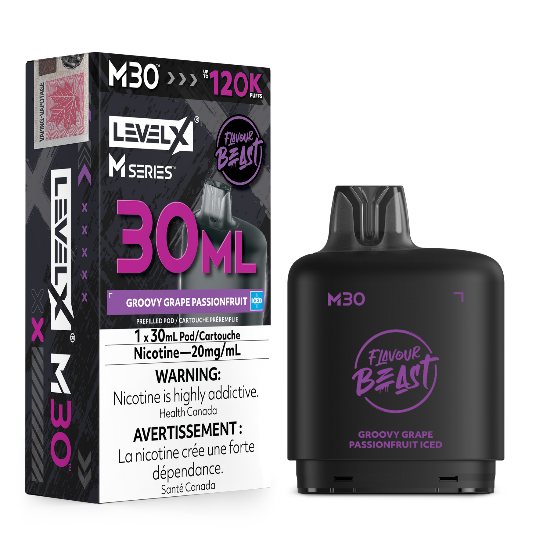Level X M Series 30mL 120K Replacement Pod