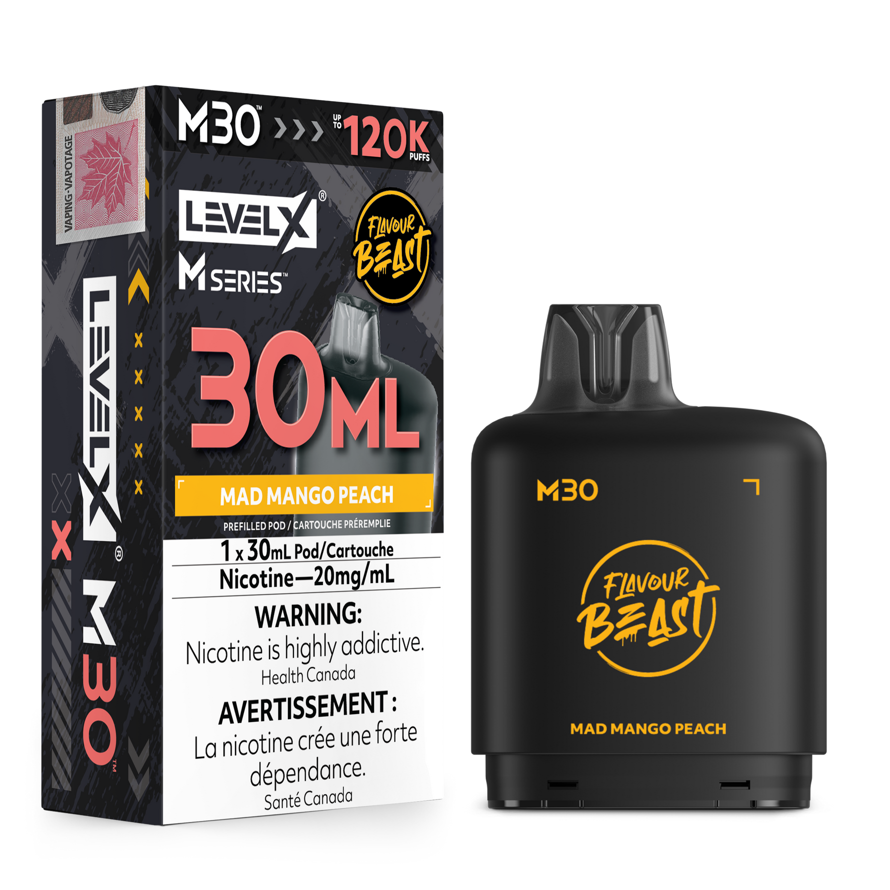 Level X M Series 30mL 120K Replacement Pod