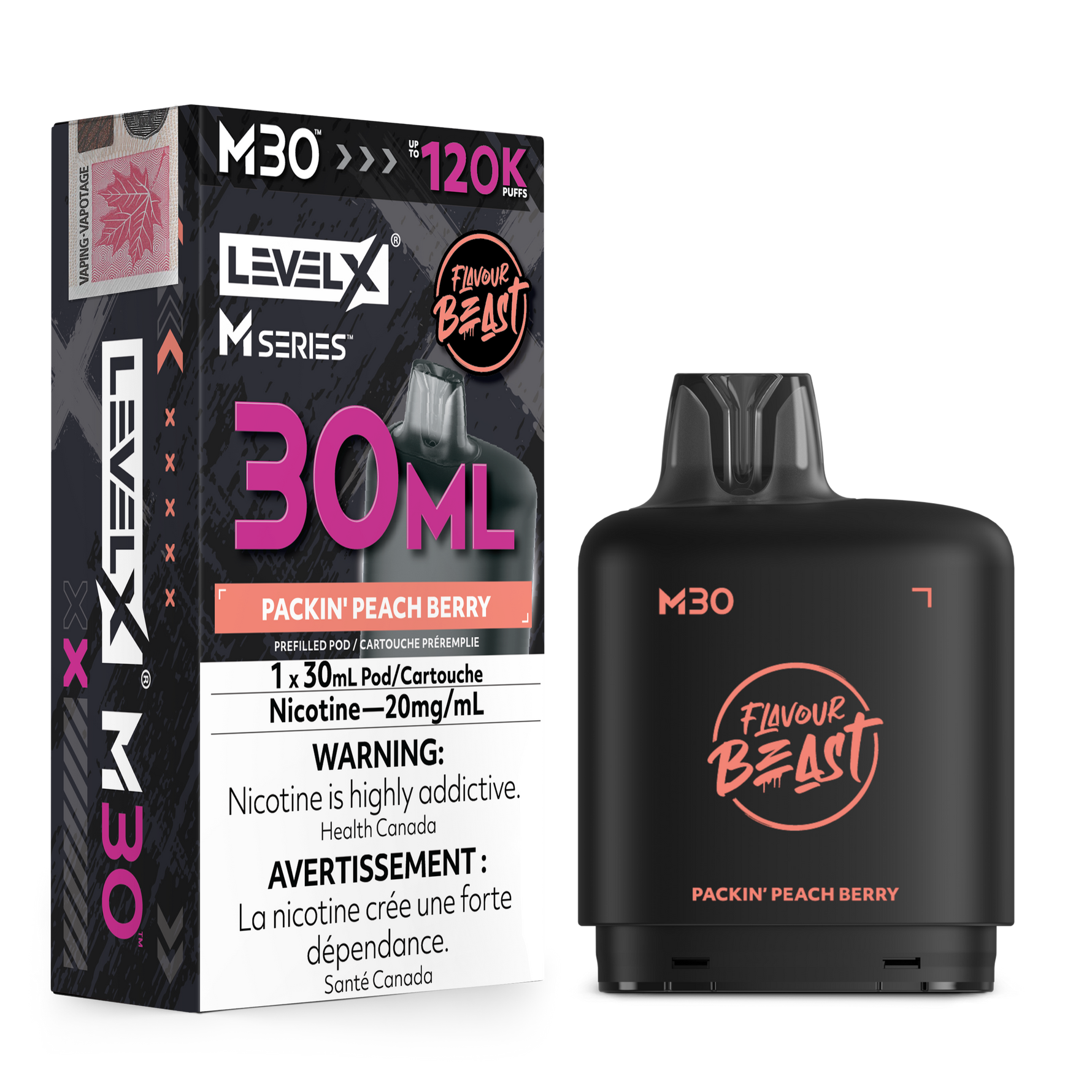 Level X M Series 30mL 120K Replacement Pod