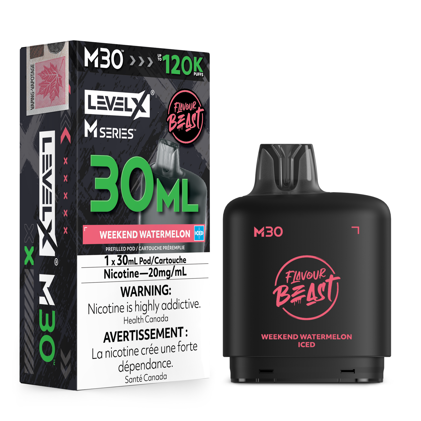 Level X M Series 30mL 120K Replacement Pod