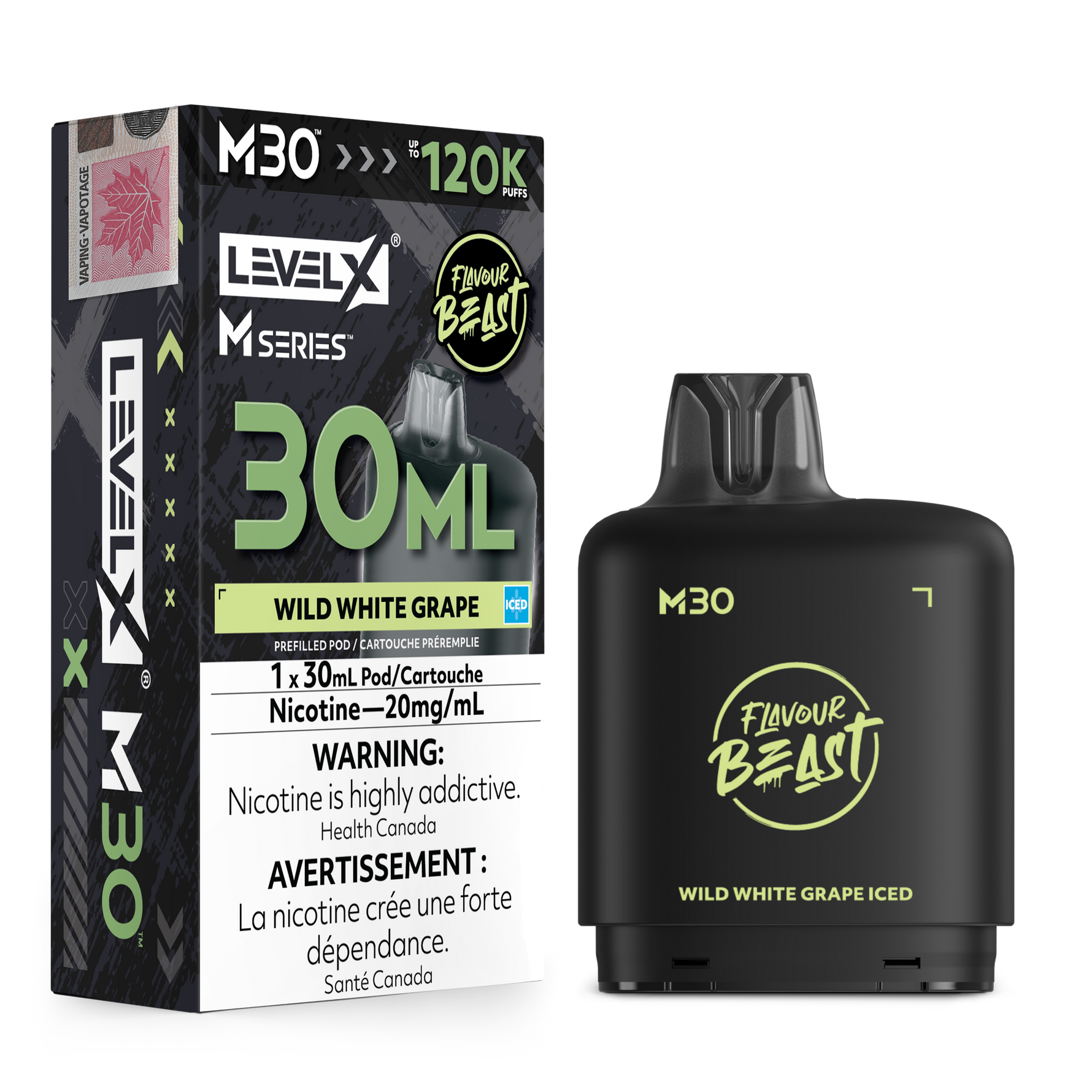 Level X M Series 30mL 120K Replacement Pod