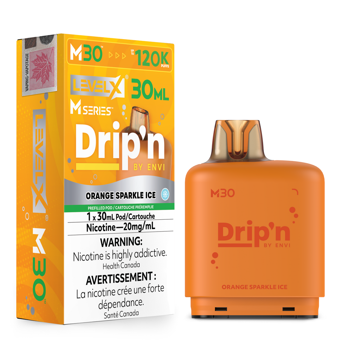 Level X M Series Drip'n 30mL 120K Replacement Pod