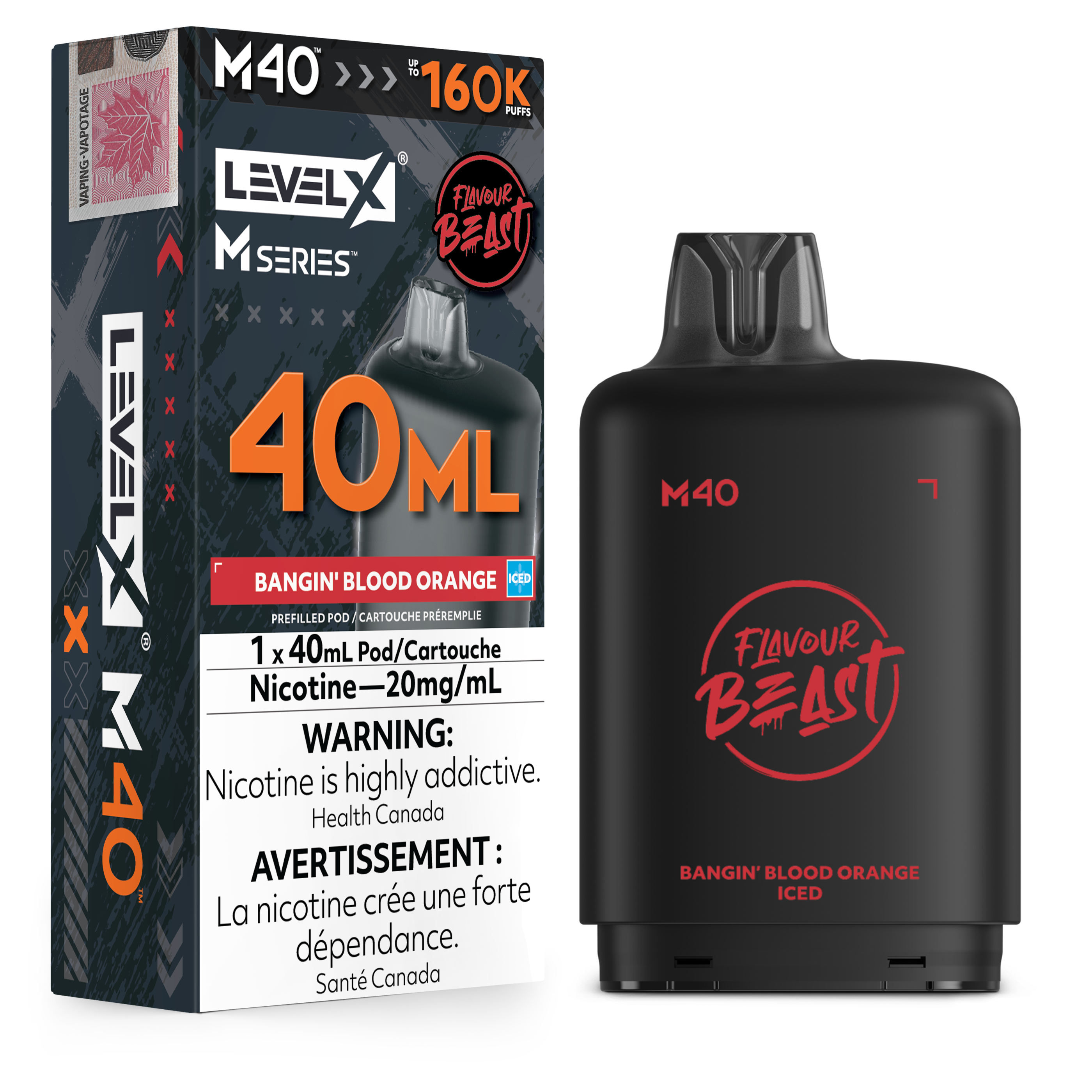 Level X M Series 40mL 160K Replacement Pod