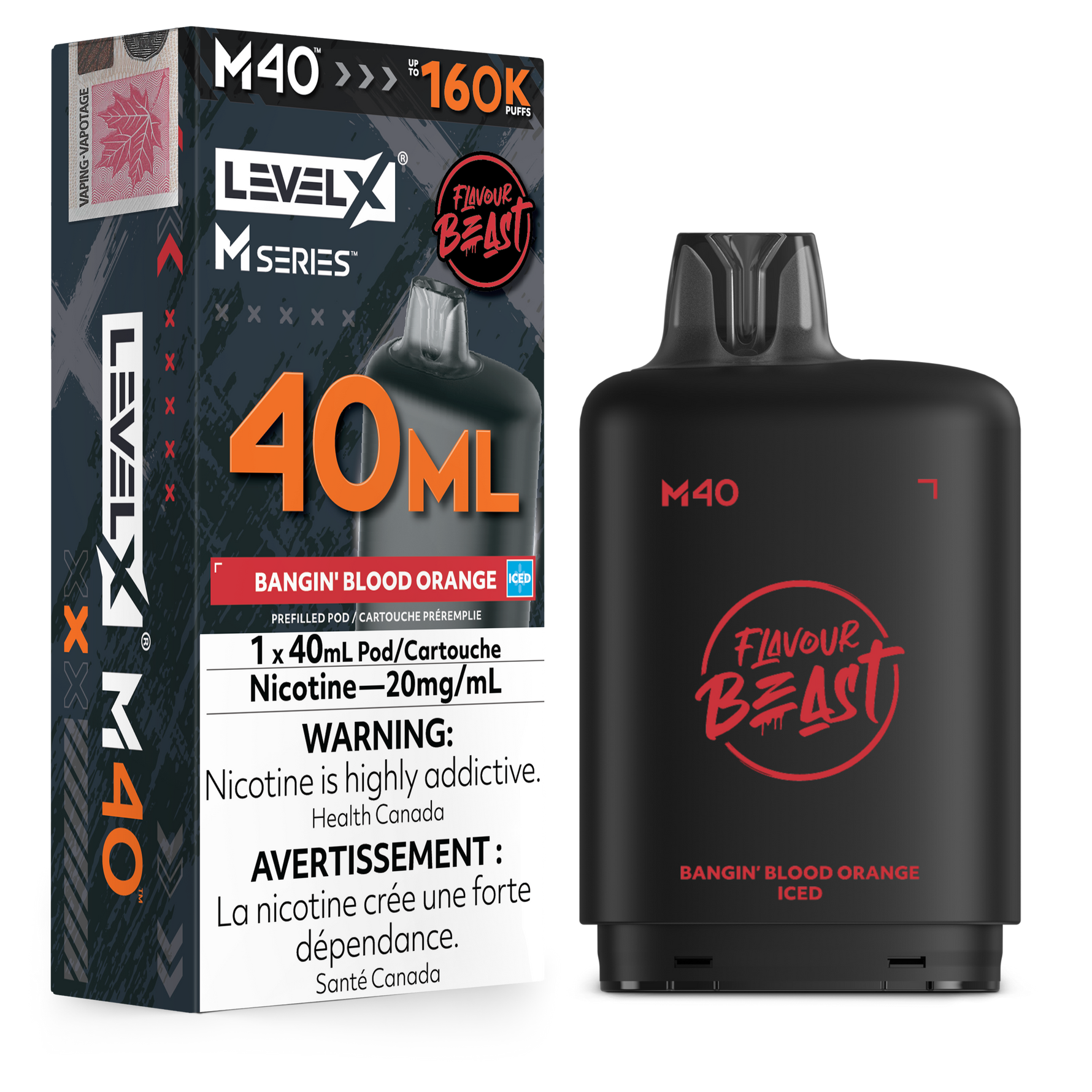 Level X M Series 40mL 160K Replacement Pod