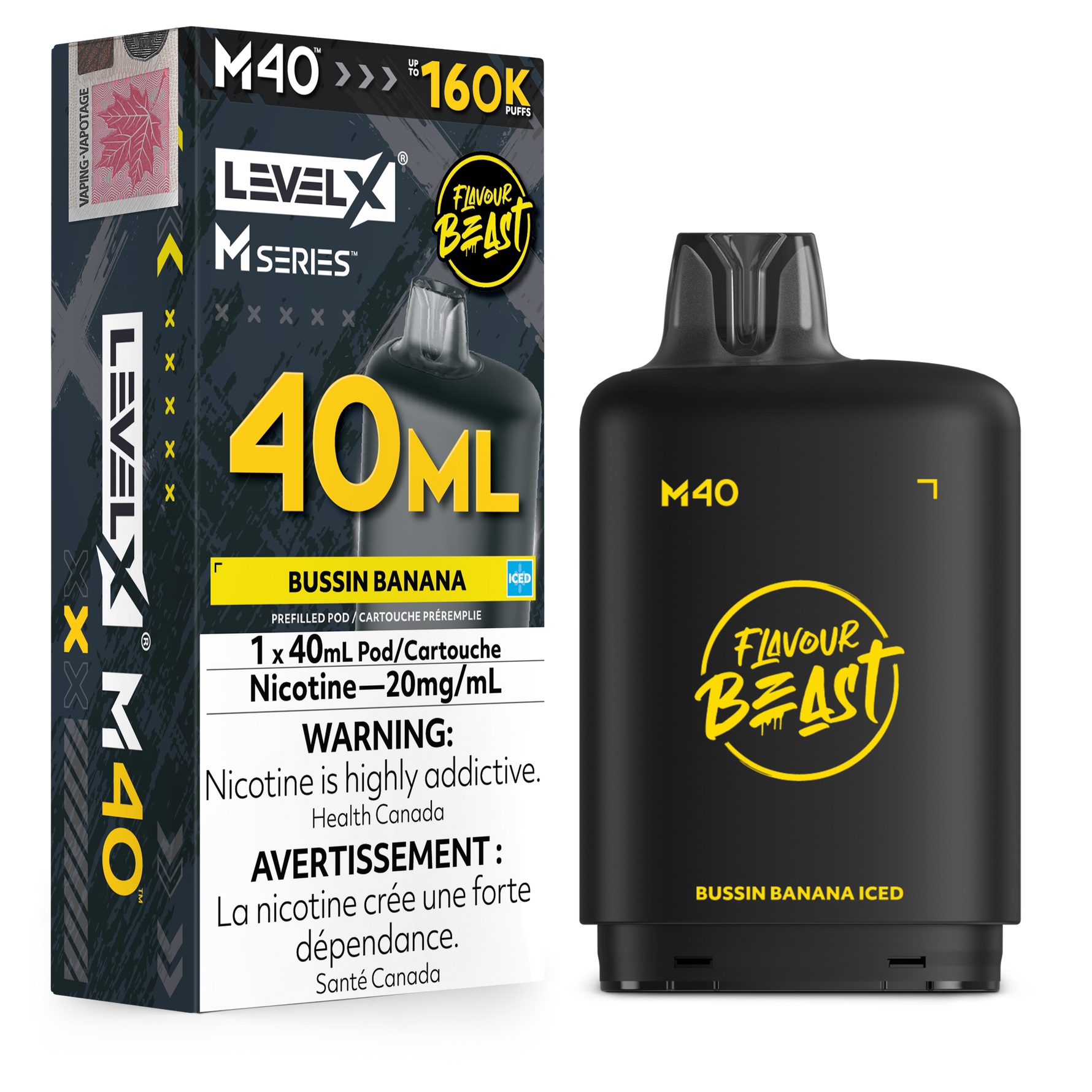 Level X M Series 40mL 160K Replacement Pod