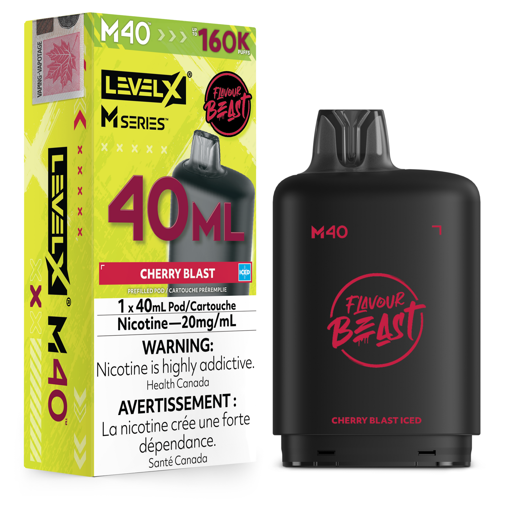 Level X M Series 40mL 160K Replacement Pod