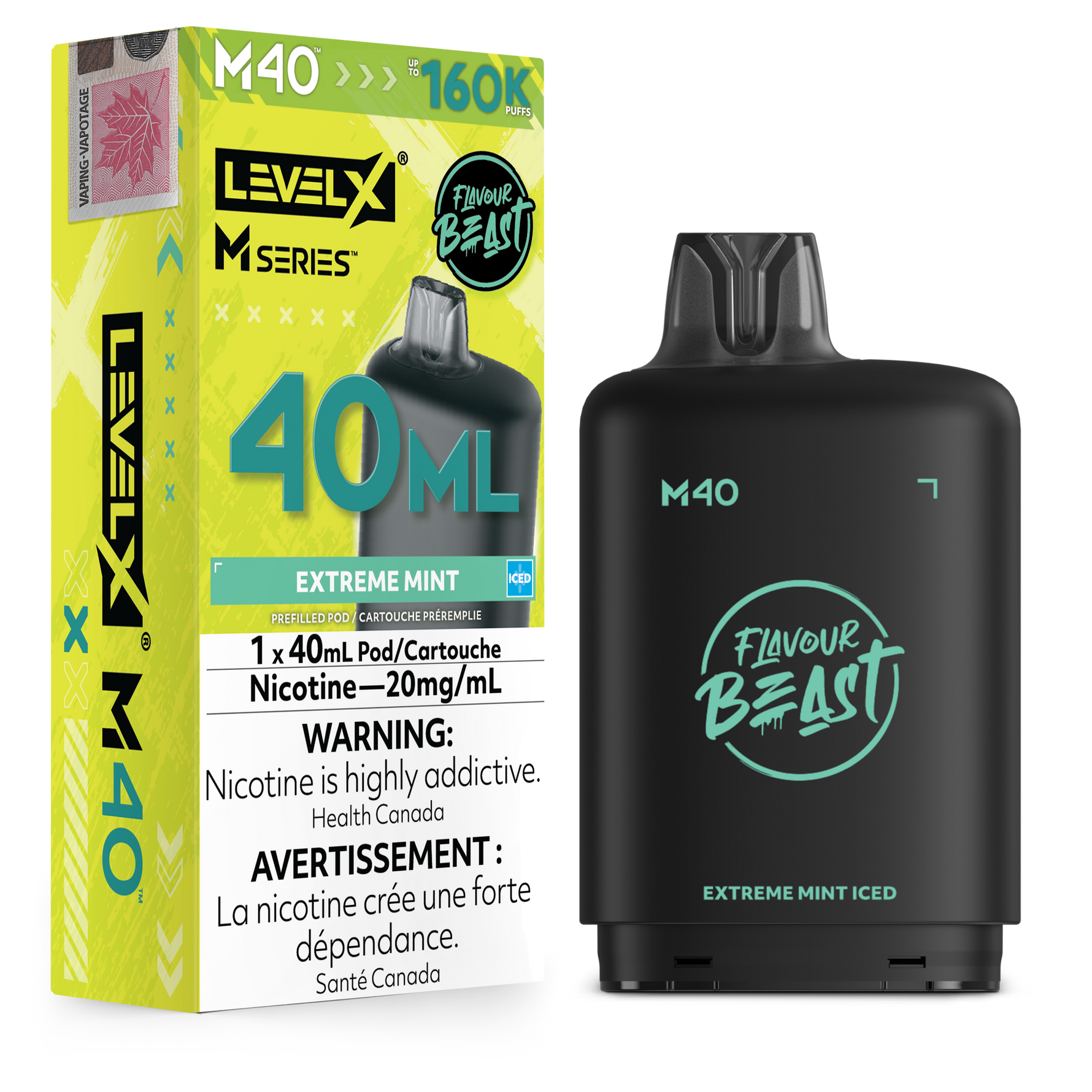 Level X M Series 40mL 160K Replacement Pod