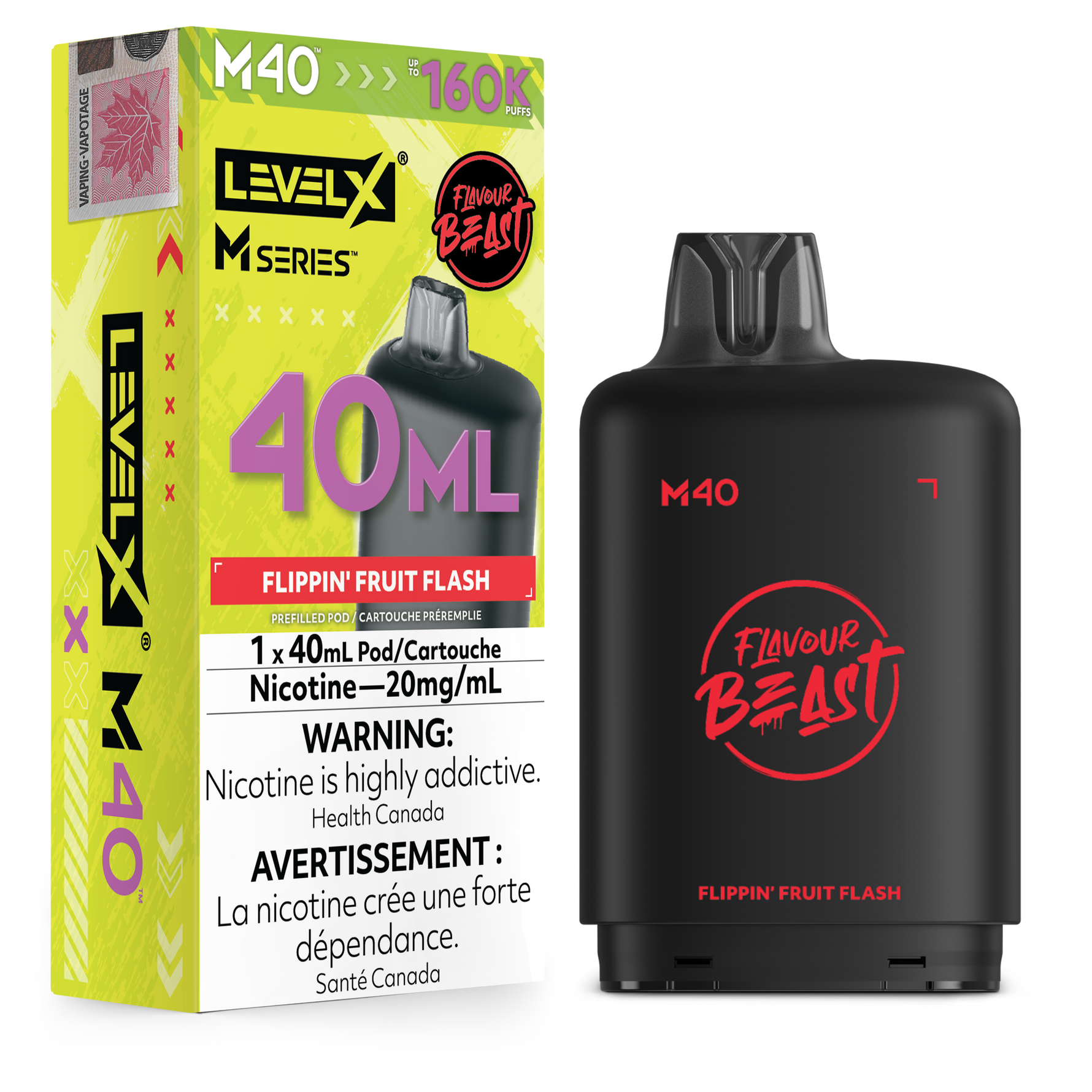 Level X M Series 40mL 160K Replacement Pod