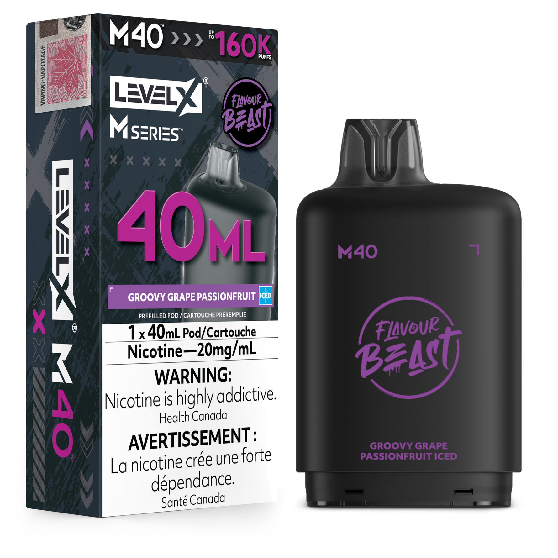 Level X M Series 40mL 160K Replacement Pod