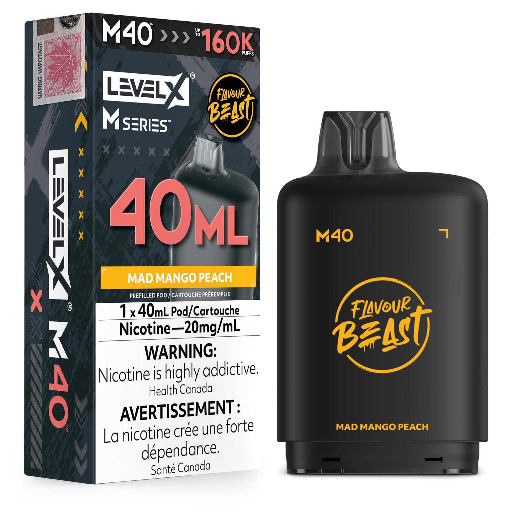 Level X M Series 40mL 160K Replacement Pod
