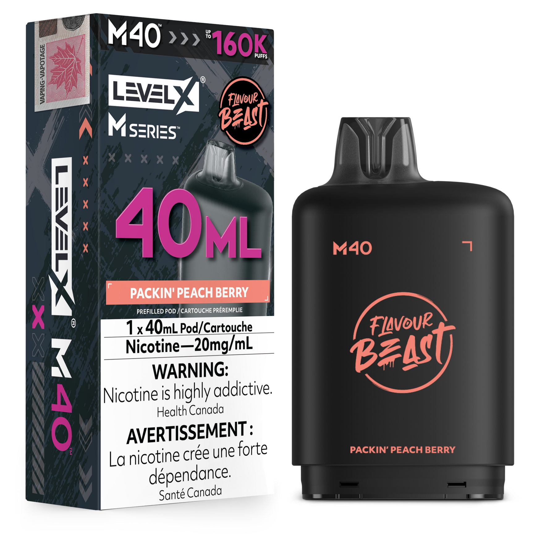 Level X M Series 40mL 160K Replacement Pod