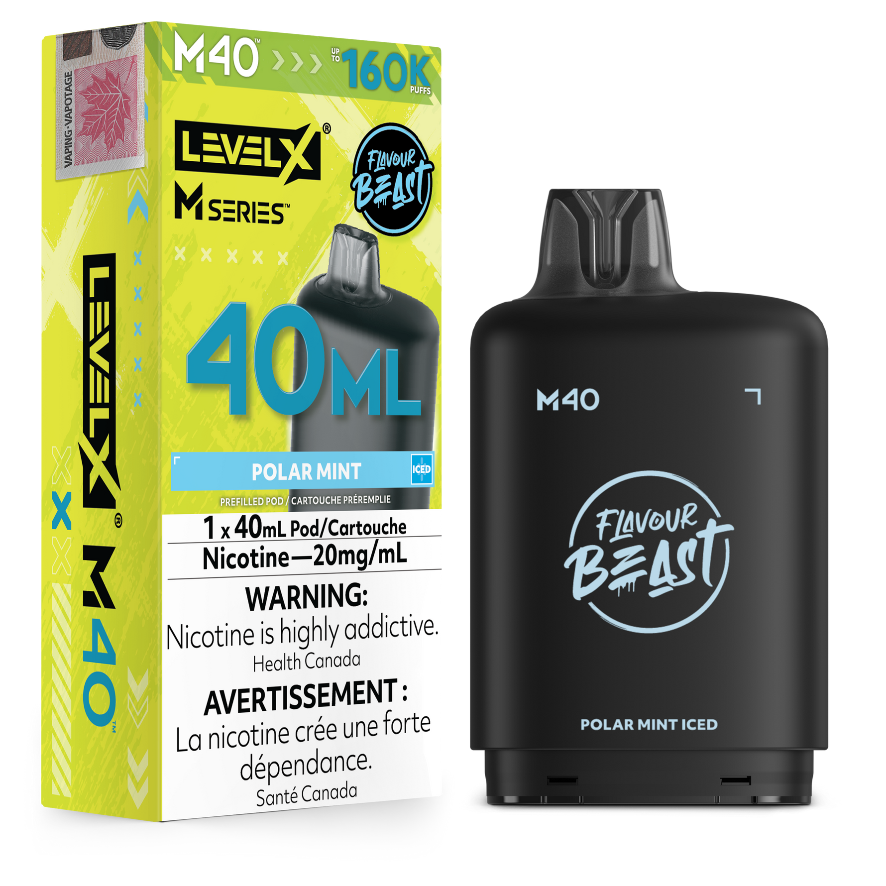 Level X M Series 40mL 160K Replacement Pod
