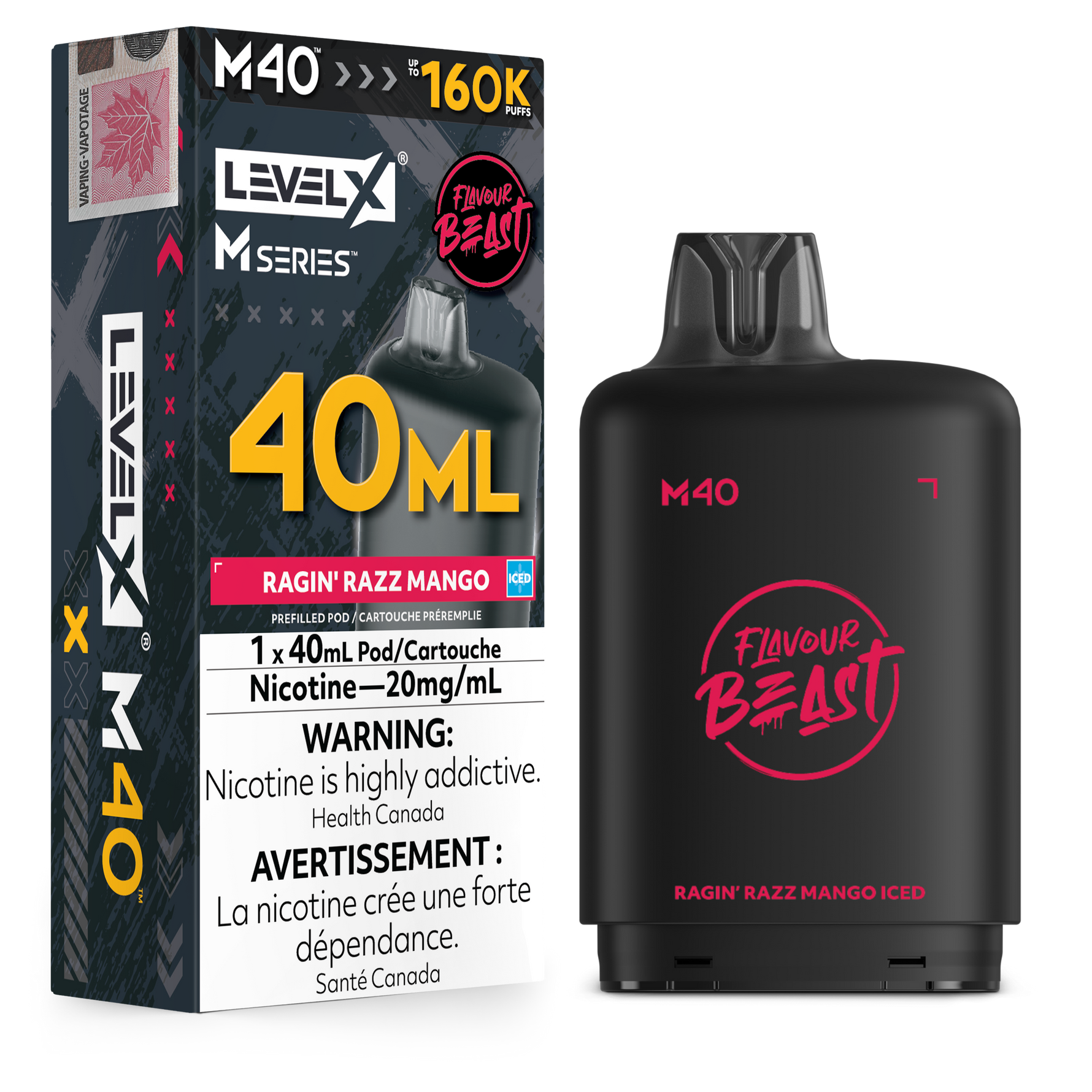 Level X M Series 40mL 160K Replacement Pod