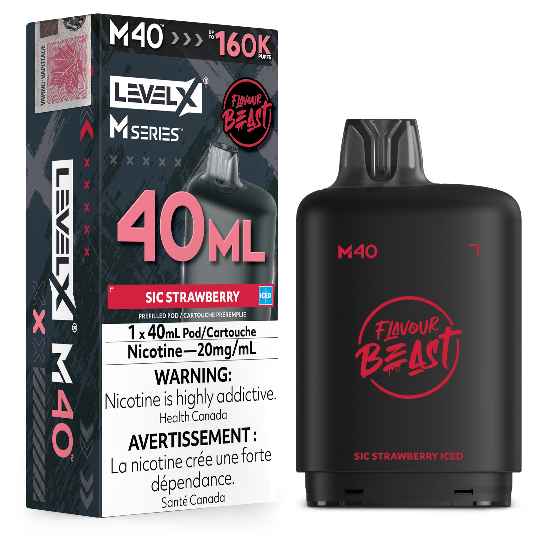 Level X M Series 40mL 160K Replacement Pod