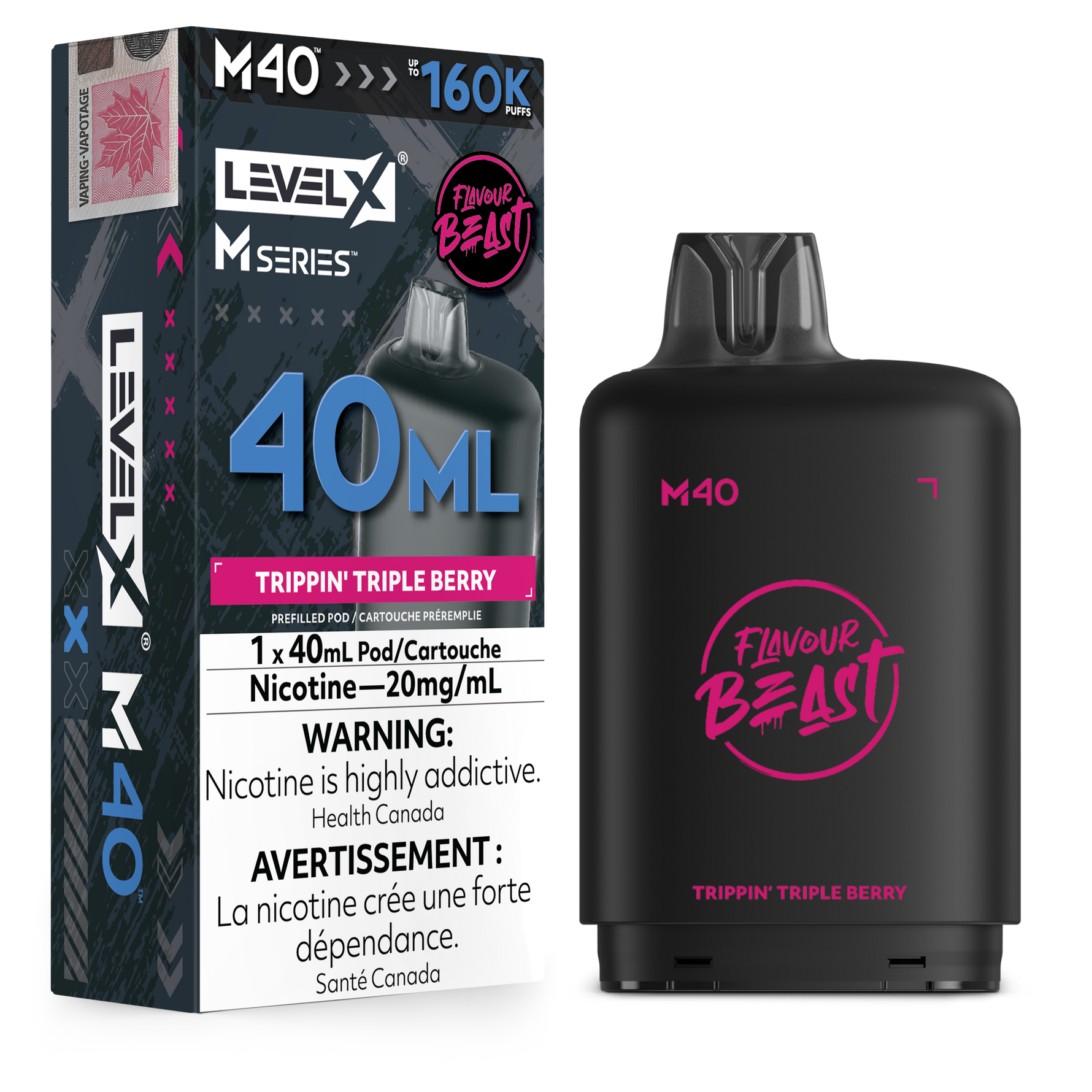 Level X M Series 40mL 160K Replacement Pod
