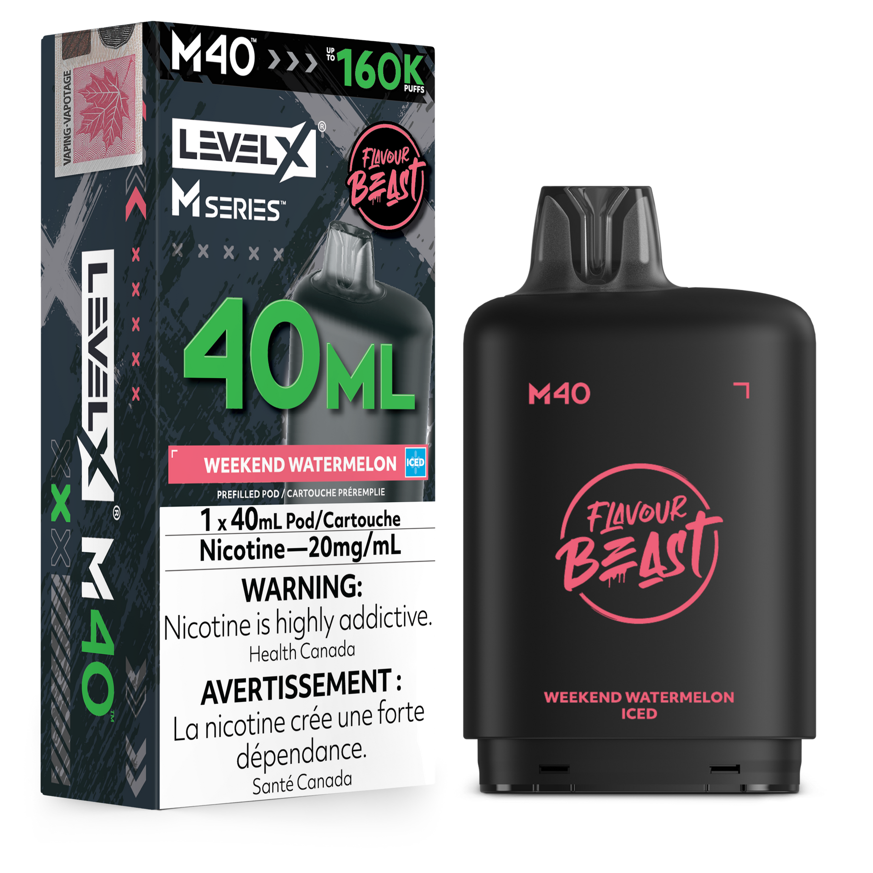 Level X M Series 40mL 160K Replacement Pod