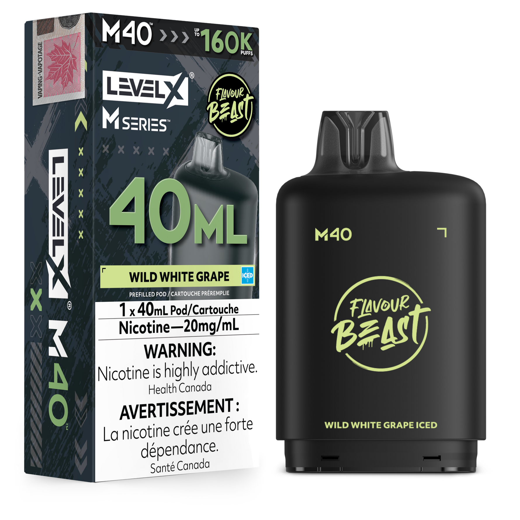 Level X M Series 40mL 160K Replacement Pod