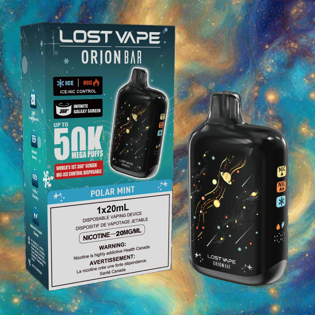 Lost Vape Orion Bar 50k, Polar Mint