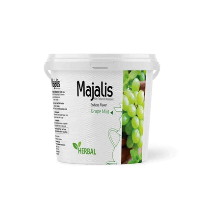 Majalis Herbal Hookah Flavour Grape Mint
