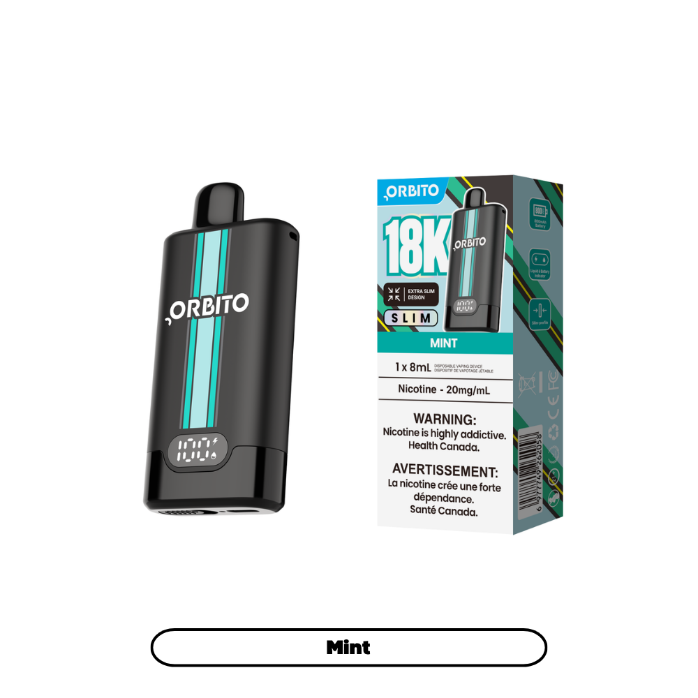 Orbito Slim 18K Disposable Vape