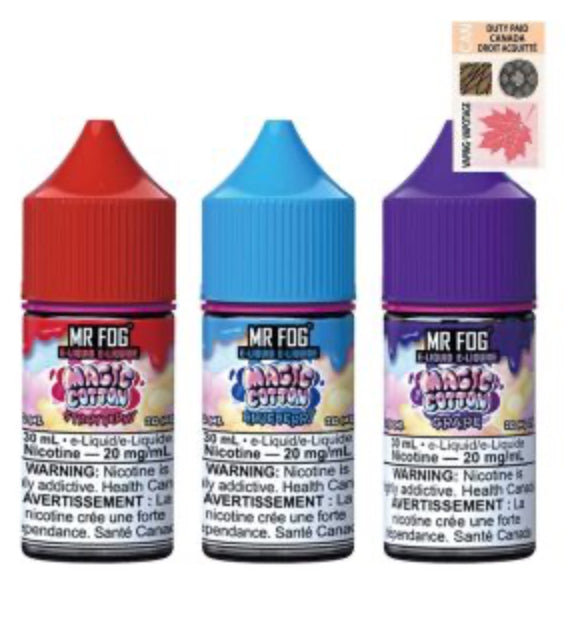 Mr.Fog Magic Cotton, Pop Up, Bubble Gang E-Juice