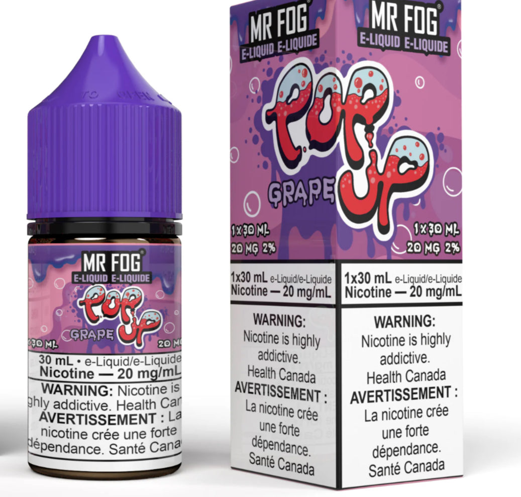 Mr. Fog Pop Up E-Juice Grape