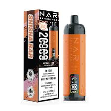 Nar Bar-Shisha-Disposable-20000-Peach Ice