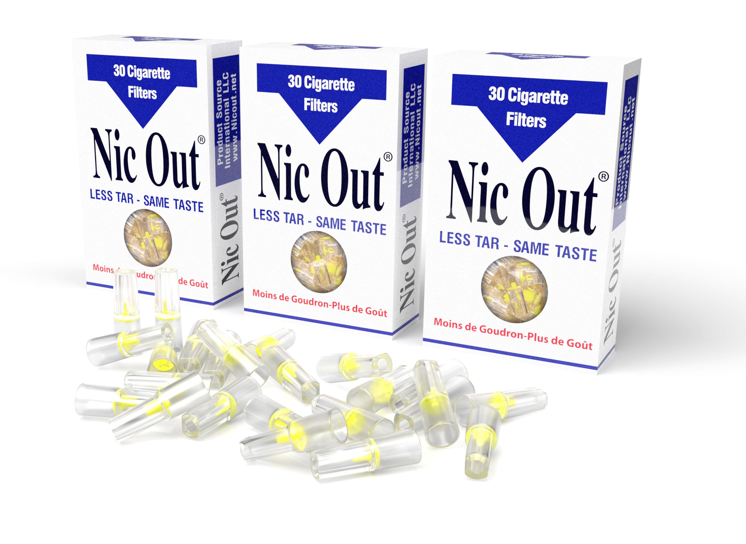 Nic-out-30-cigarette-filter-tips-blue-glass