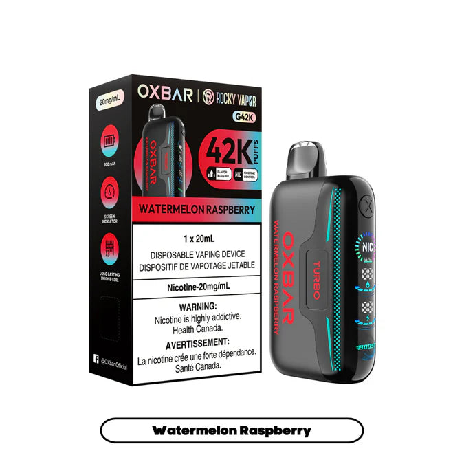 Oxbar-42k-Watermelon Raspberry 